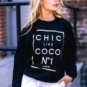 Chic Like CoCo No.1 Paris Sweatshirt